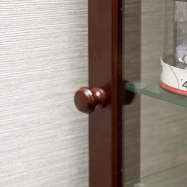 《新品・送料無料》コレクションケース　縦型　DBR/WW