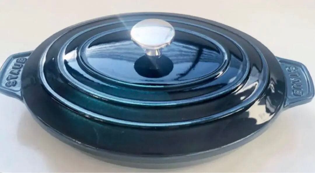 【新品】ストウブ オーバルホットプレート ラメール 23cm