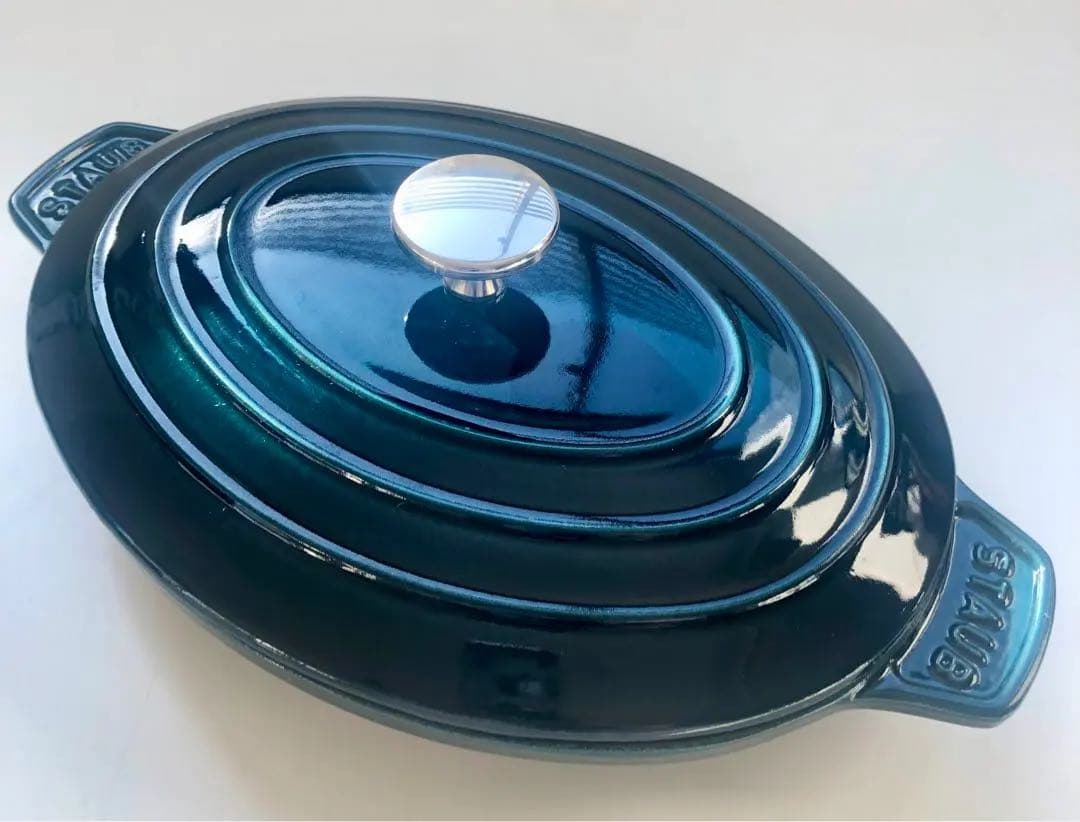 【新品】ストウブ オーバルホットプレート ラメール 23cm