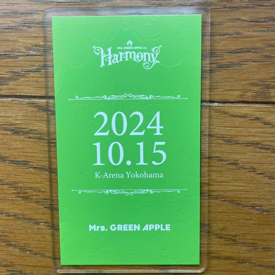 Ringo Jamシート ミセスグリーンアップル Harmony アクリルカード