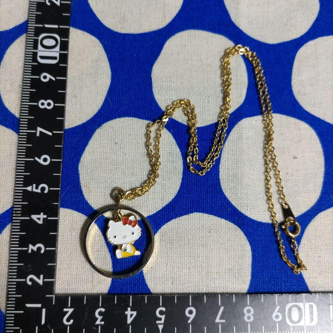 昭和レトロ Sanrio サンリオ キティちゃん ペンダントネックレス 金属