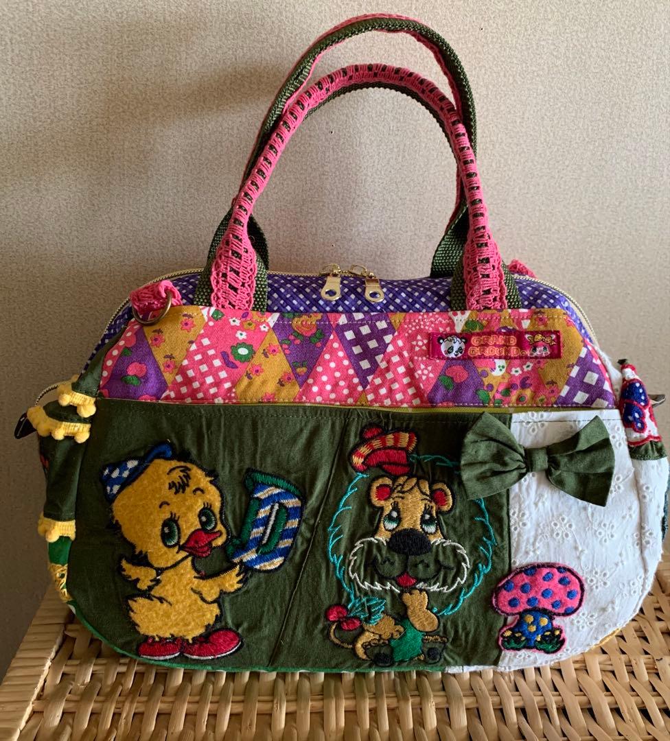 【SA】ワイヤー口金ボストンバッグ(M×2)(L×1)