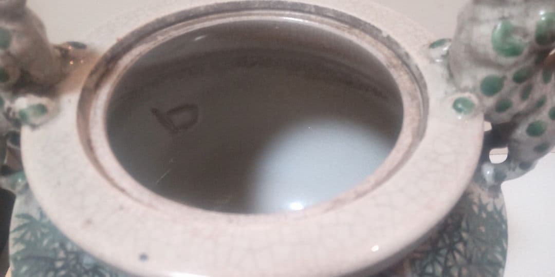 青木木米 九谷焼三足香炉/Aoki Mokubei Tripod Censer - メルカリ