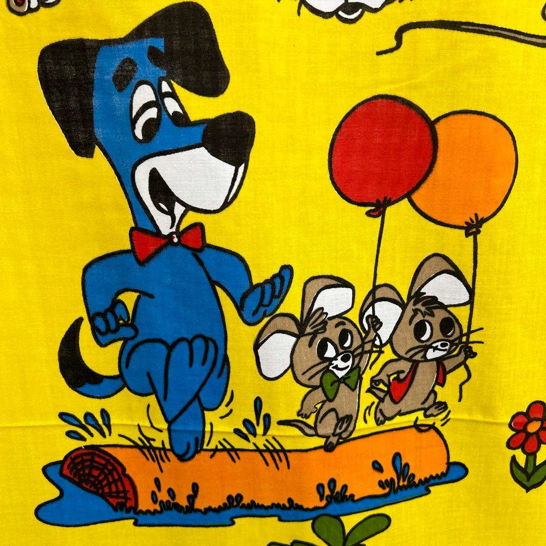 ハックルベリー　ビンテージシーツ　ベットカバー