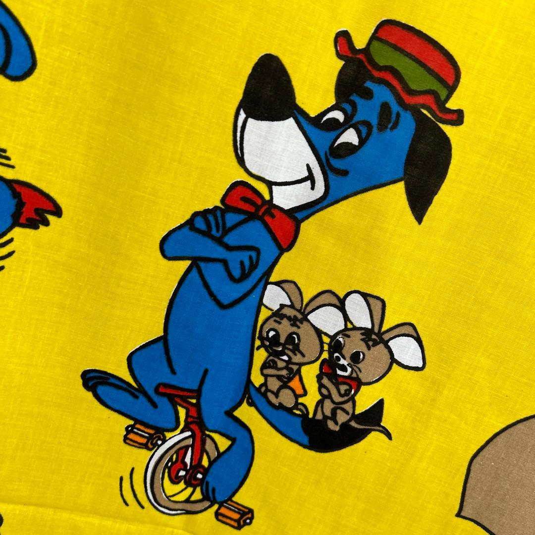 ハックルベリー　ビンテージシーツ　ベットカバー