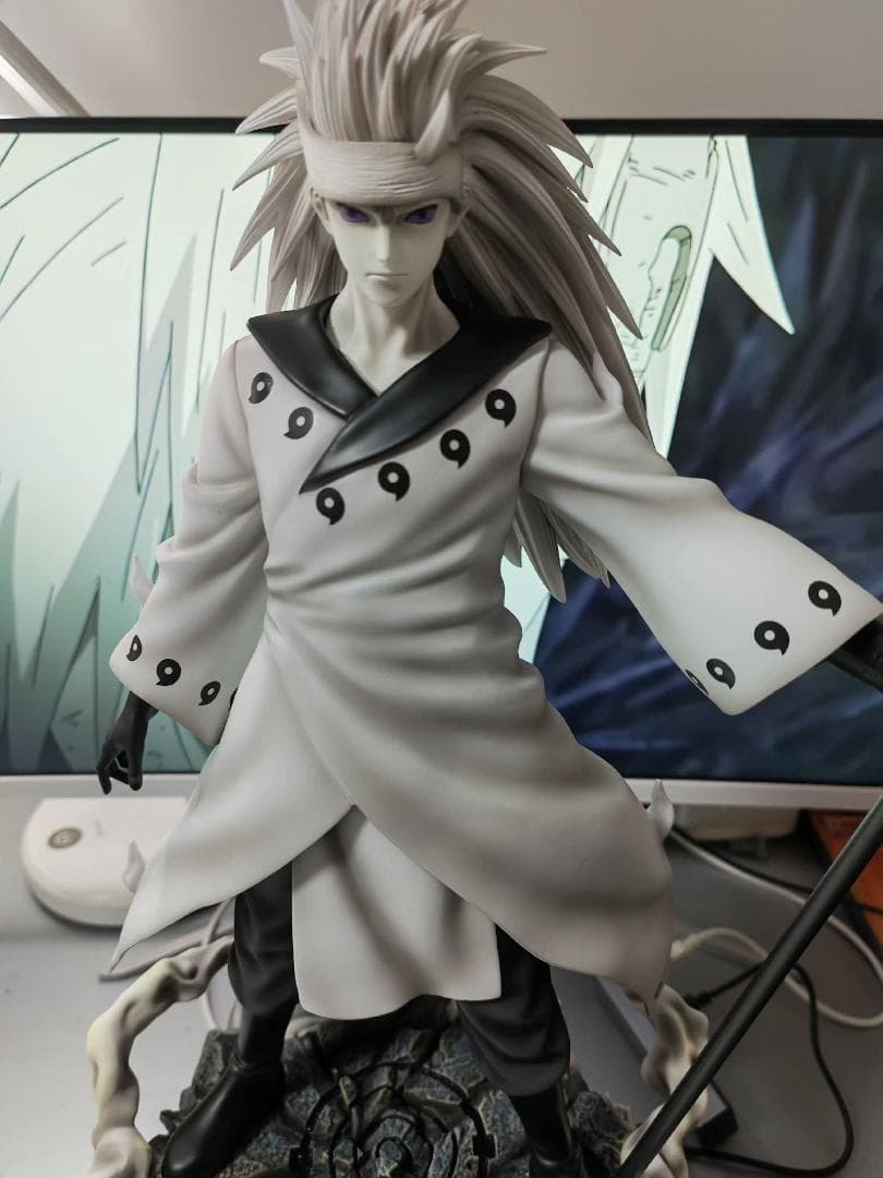 ナルト 疾風伝 うちはマダラ(六道) ガレージキット フィギュア 1/6スケール