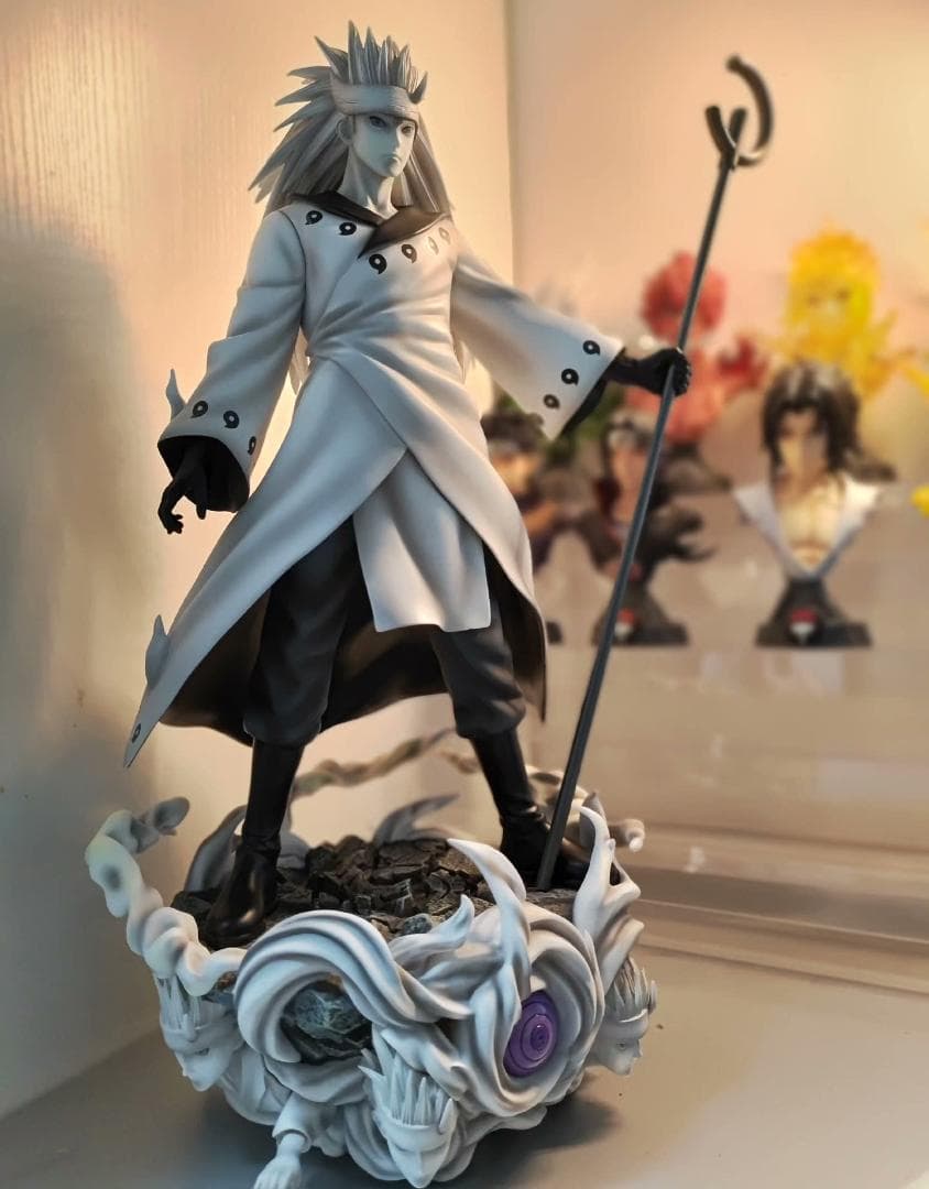 ナルト 疾風伝 うちはマダラ(六道) ガレージキット フィギュア 1/6スケール