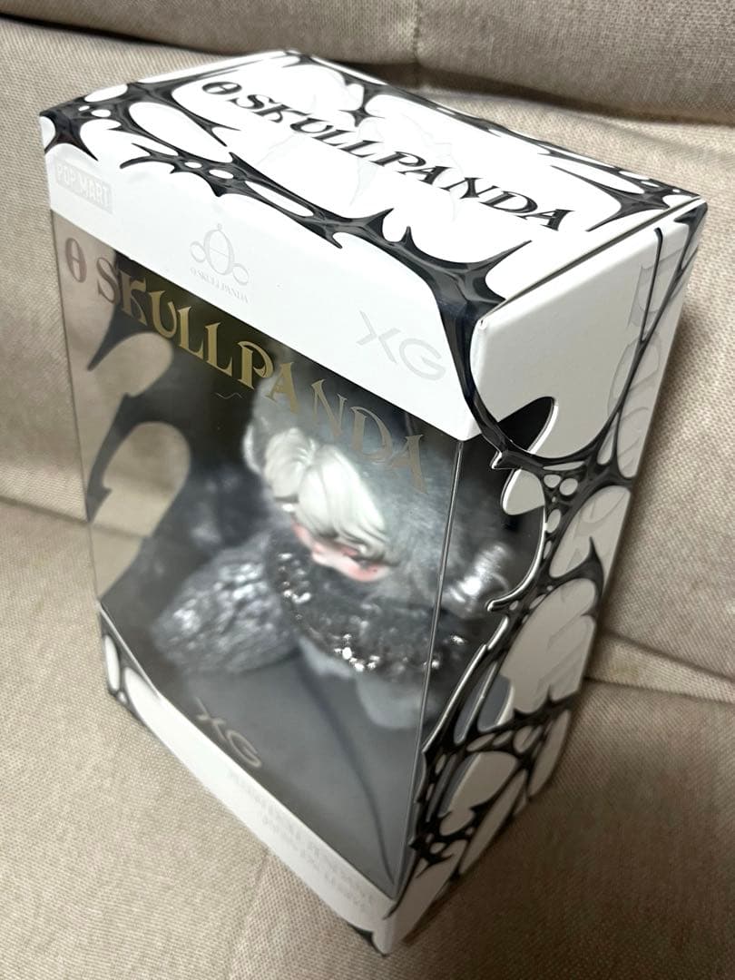 しっぽ大き目】【耳均等】【目綺麗】【速達も可能】スカルパンダ×XG