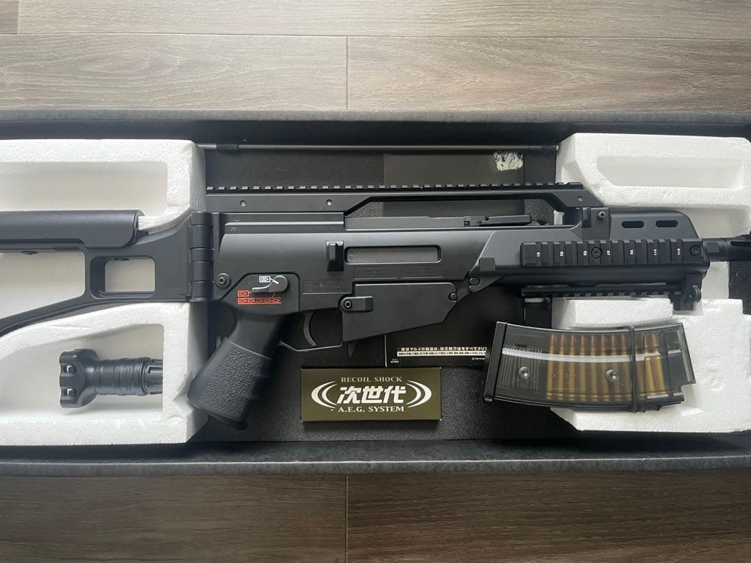 [超美品] 東京マルイ G36Cカスタム 次世代電動エアガン