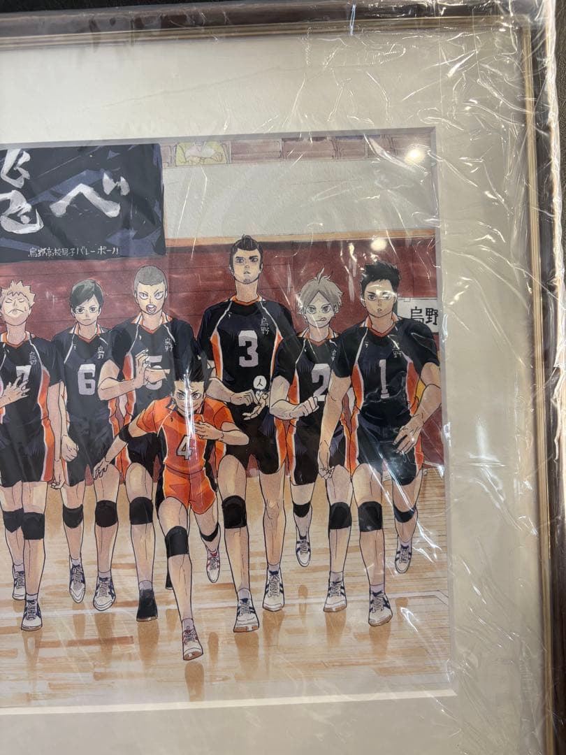 ハイキュー 高級複製原画 烏野 限定