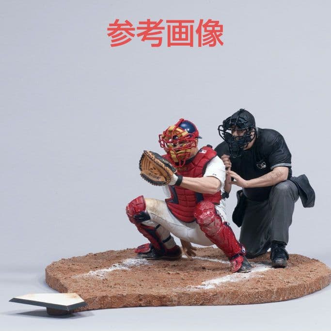 激レア MLB ジェイソン・バリテック＆審判 レッドソックス McFarlane
