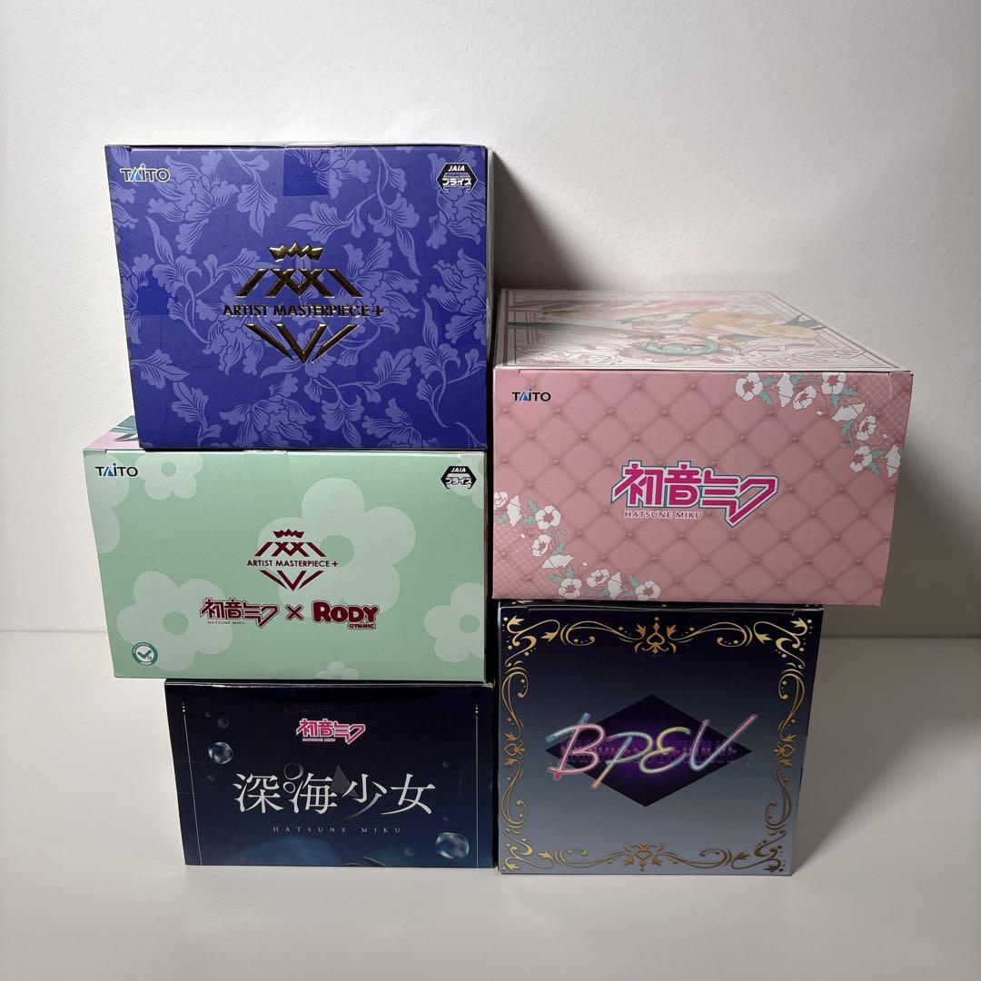 未開封 初音ミク フィギュア 5体セット 深海少女 RODY AMP+ など