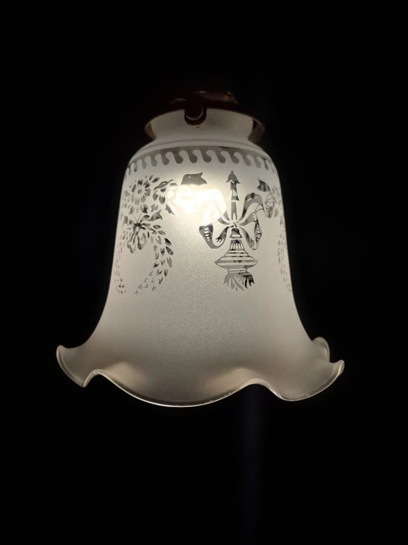 ガラス製ペンダントライト 4灯