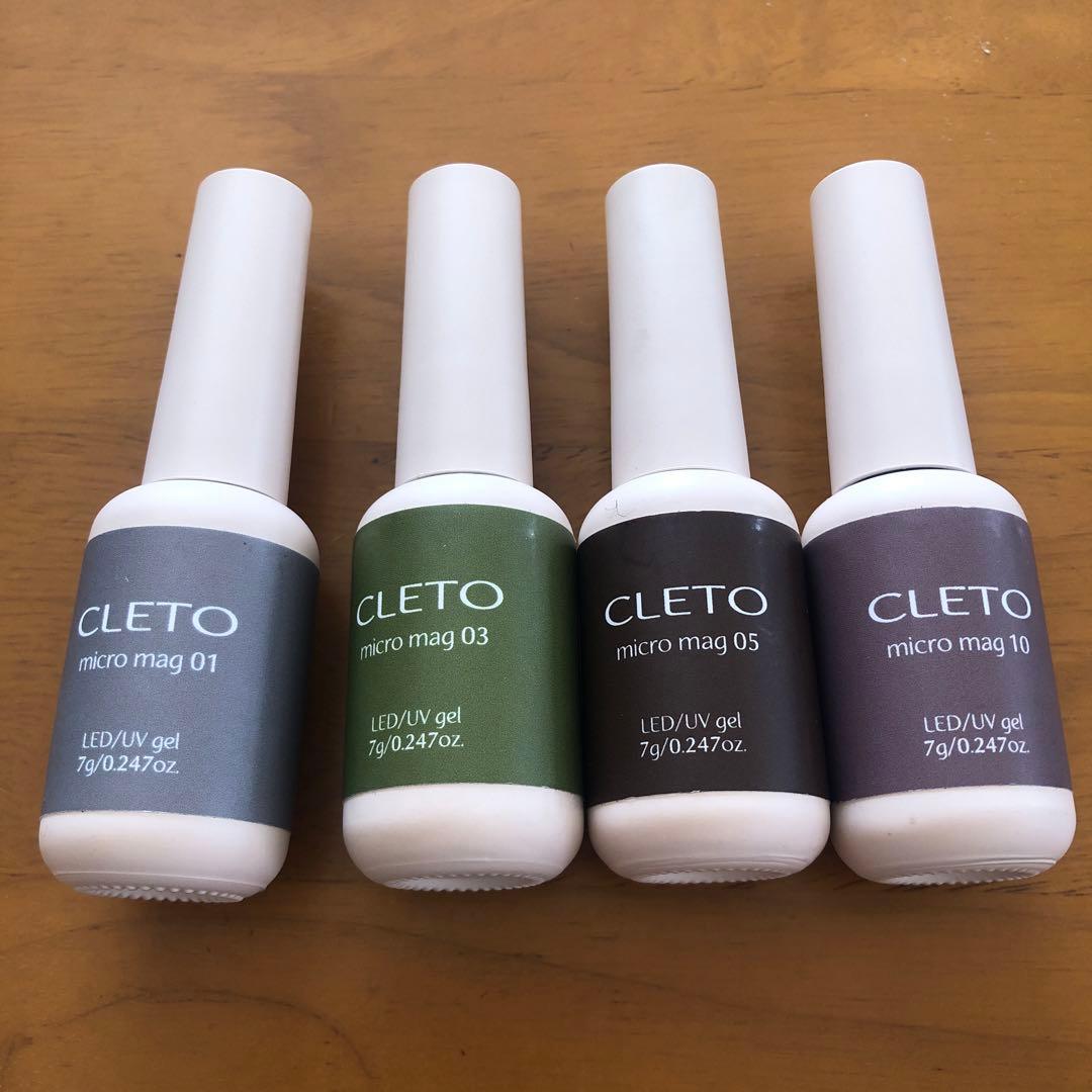 CLETO micro mag ジェルネイル 4色セット - メルカリ