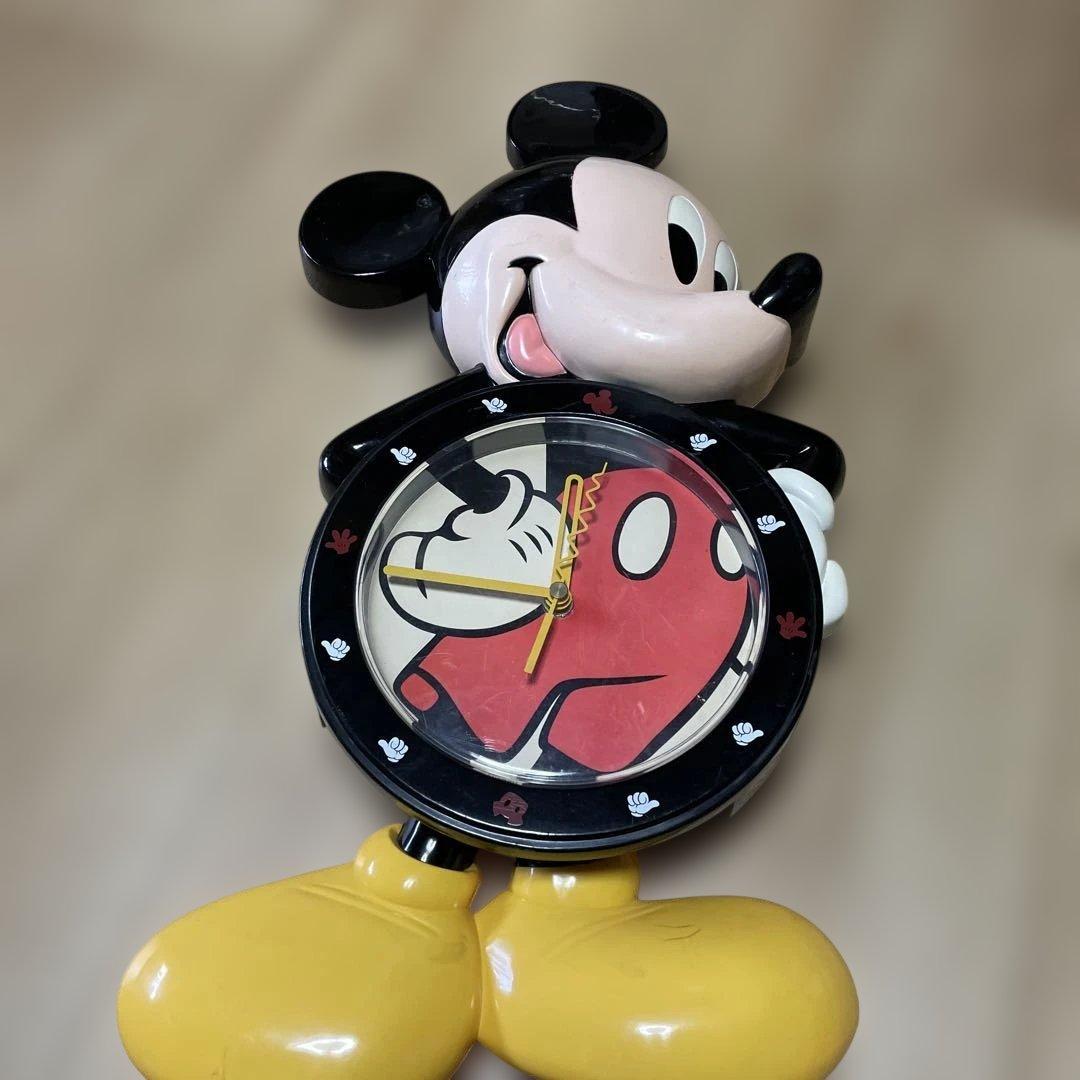 Mickey ミッキーマウス レトロ 3D壁掛け時計 ディズニー 雑貨 - メルカリ