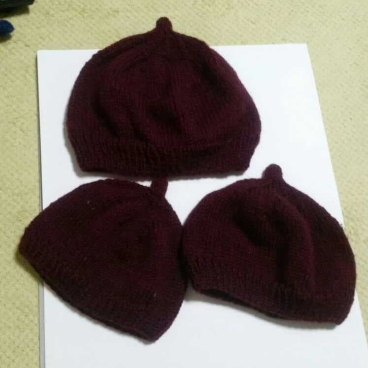 どんぐり帽子 ハンドメイド