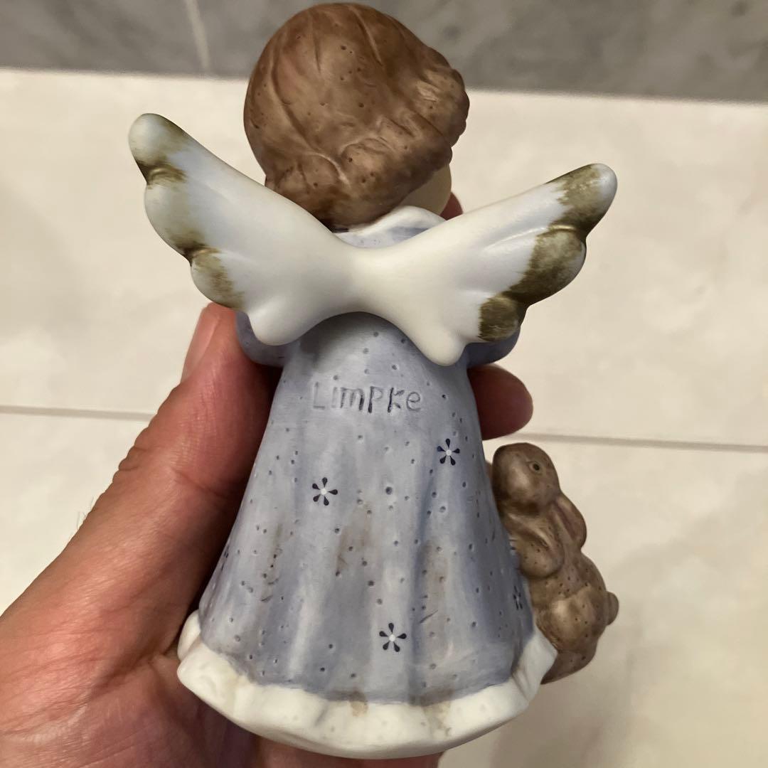 ドイツ90年代ビンテージゲーベル社Nina 手描きの瞳が美しい可愛らしい天使