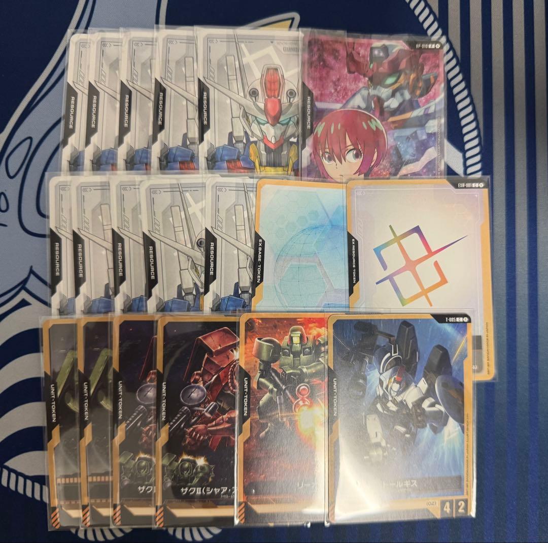 匿名配送＆優勝構築】ガンダムカードゲーム 青緑ジオン 青緑アグロ