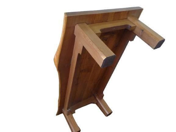 座卓☆ブックマッチ製品☆イチイの木（一位の木）当時一点もの レトロ