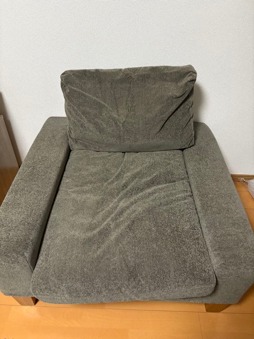 RE:CENO リセノ　1人掛けソファー　folk グレー