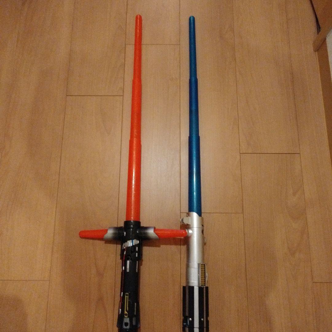 スター・ウォーズ ライトセーバー 赤青セット - メルカリ