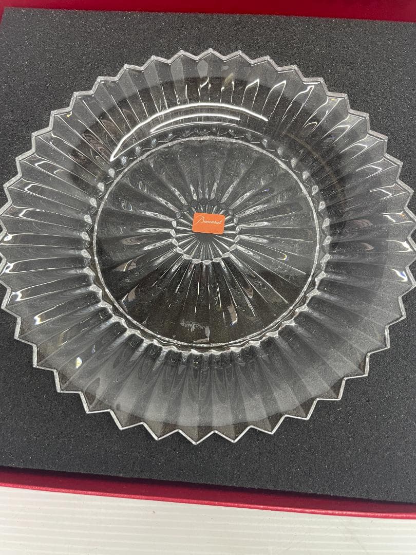 バカラ ミルニュイ 20.7cm　約16cm 二枚　09c07