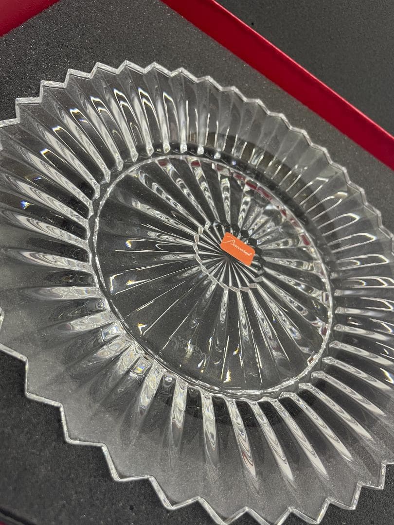 バカラ ミルニュイ 20.7cm　約16cm 二枚　09c07