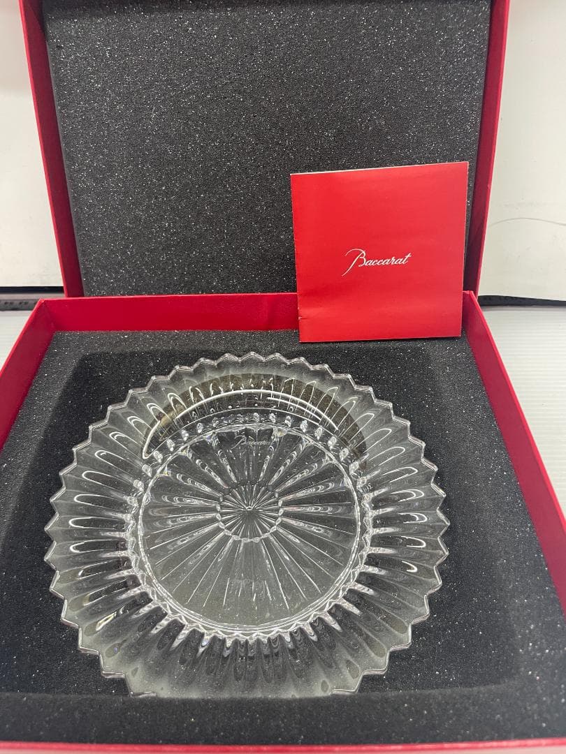 バカラ ミルニュイ 20.7cm　約16cm 二枚　09c07