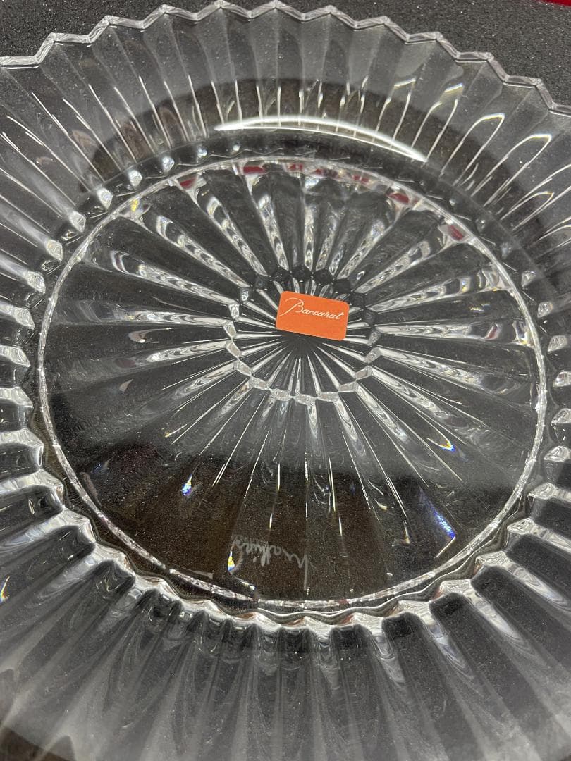 バカラ ミルニュイ 20.7cm　約16cm 二枚　09c07