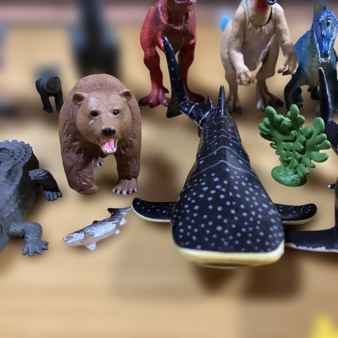 アニア 恐竜 動物 海の生き物 まとめ売り 18セット＋おまけ - メルカリ