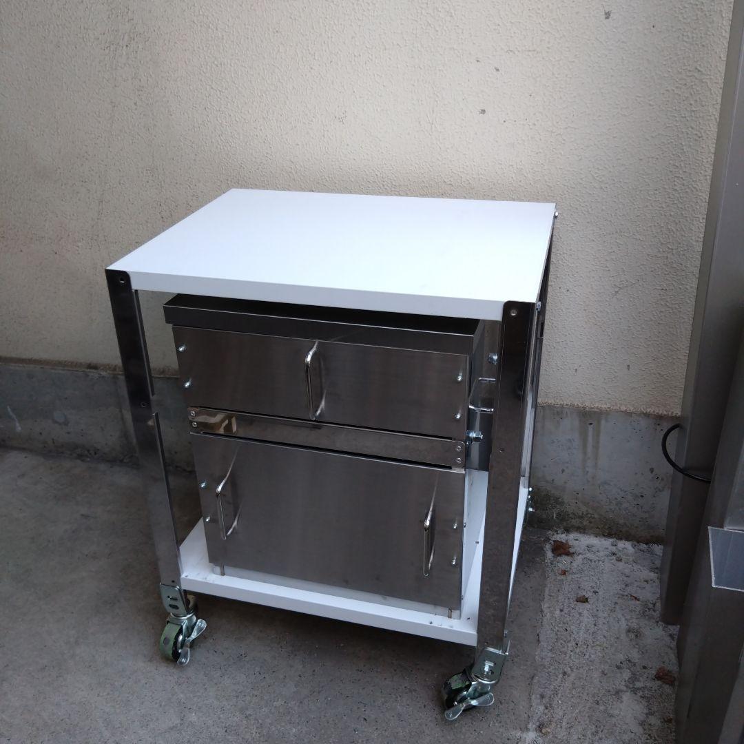 焼きいも釜　鉄板焼き　ガスグリラー　2台セット　専用台付き　やきそば　炭火焼き芋