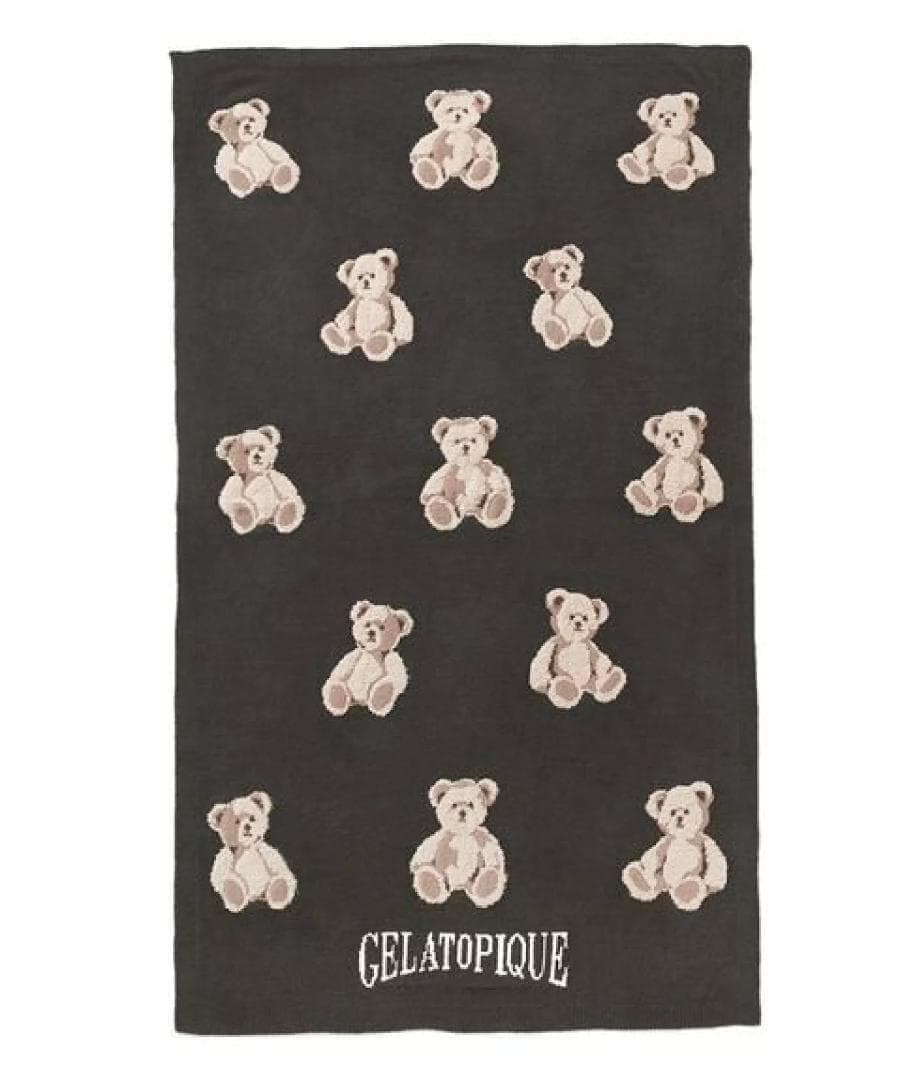 ジェラートピケ 「Sleep」モチーフジャガードマルチカバー+ピローケース