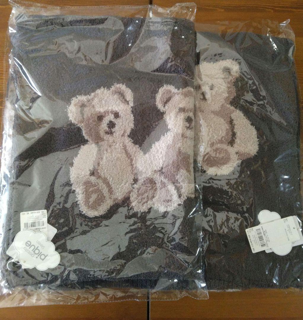 ジェラートピケ 「Sleep」モチーフジャガードマルチカバー+ピローケース