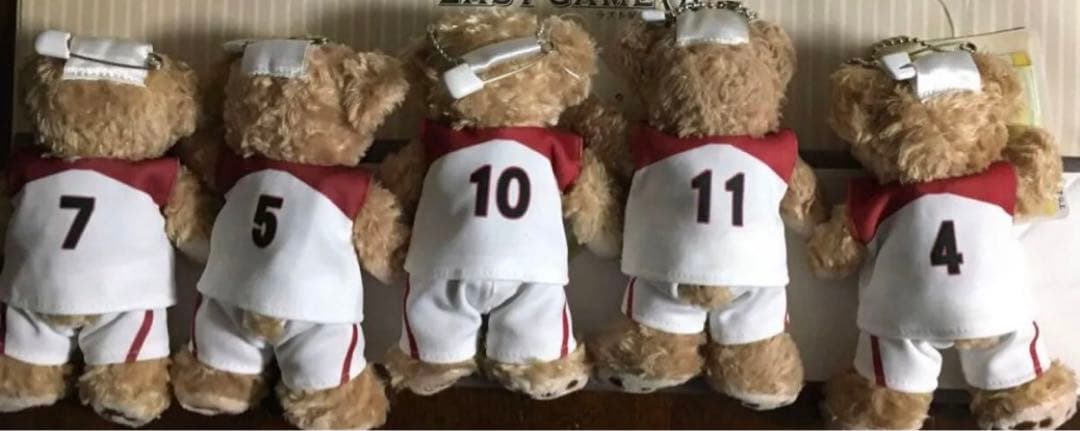 黒子のバスケ仕様コスチューム LAST GAME ダッフィー　５体　ぬいぐるみ