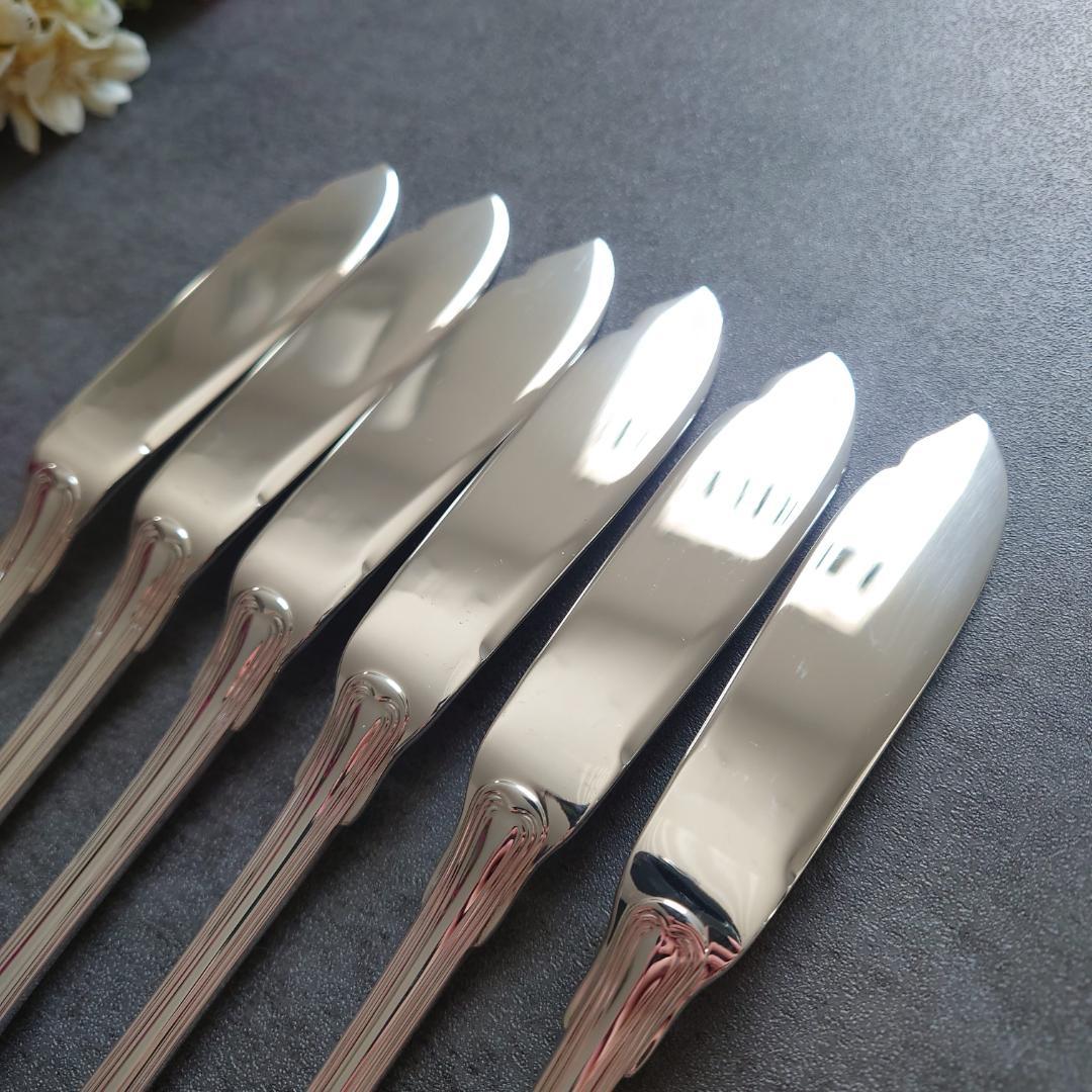 希少 極美品 クリストフル ポートロイヤル フィッシュナイフ 6点