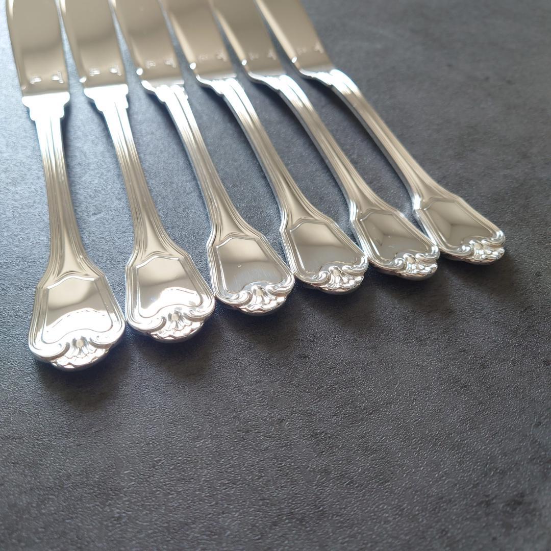 希少 極美品 クリストフル ポートロイヤル フィッシュナイフ 6点