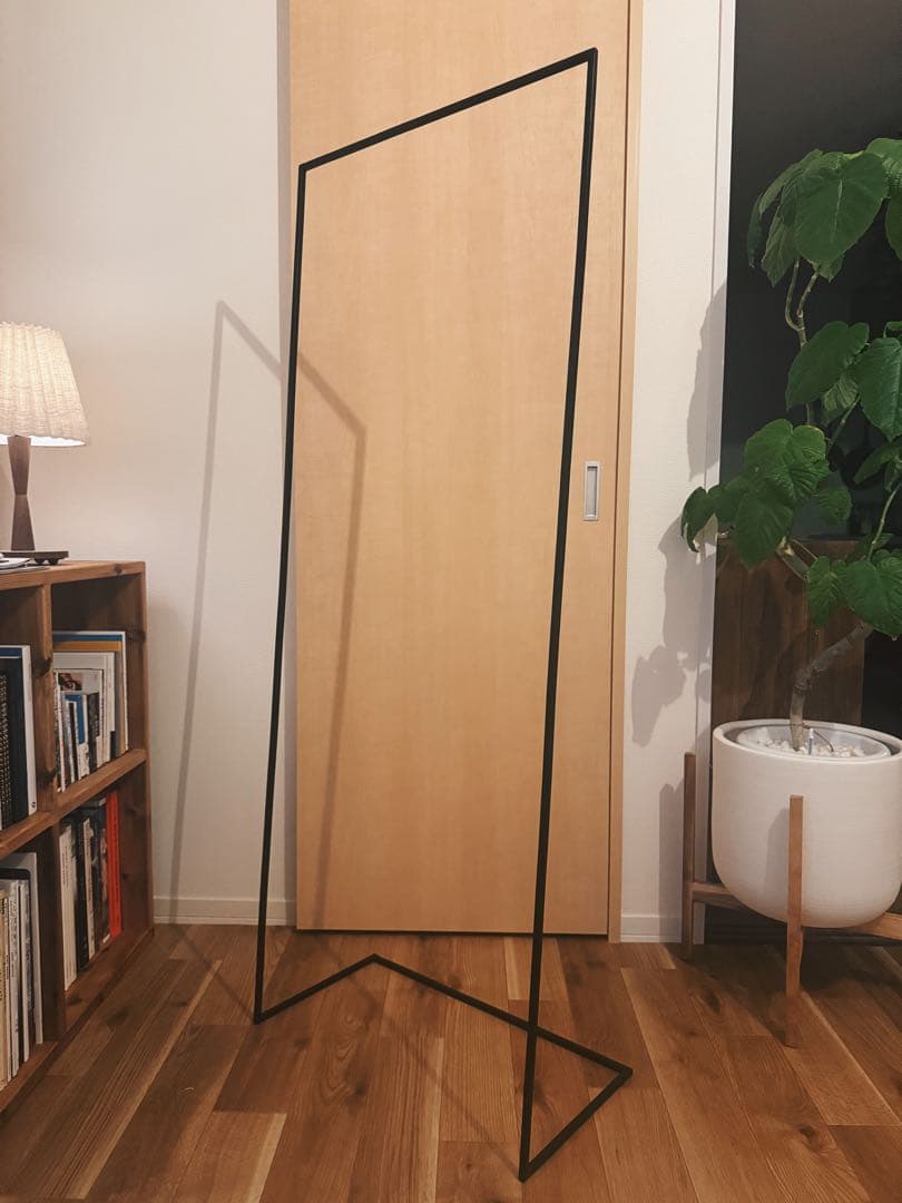 アイアンハンガーラック　黒　ヴィンテージ　アンティーク