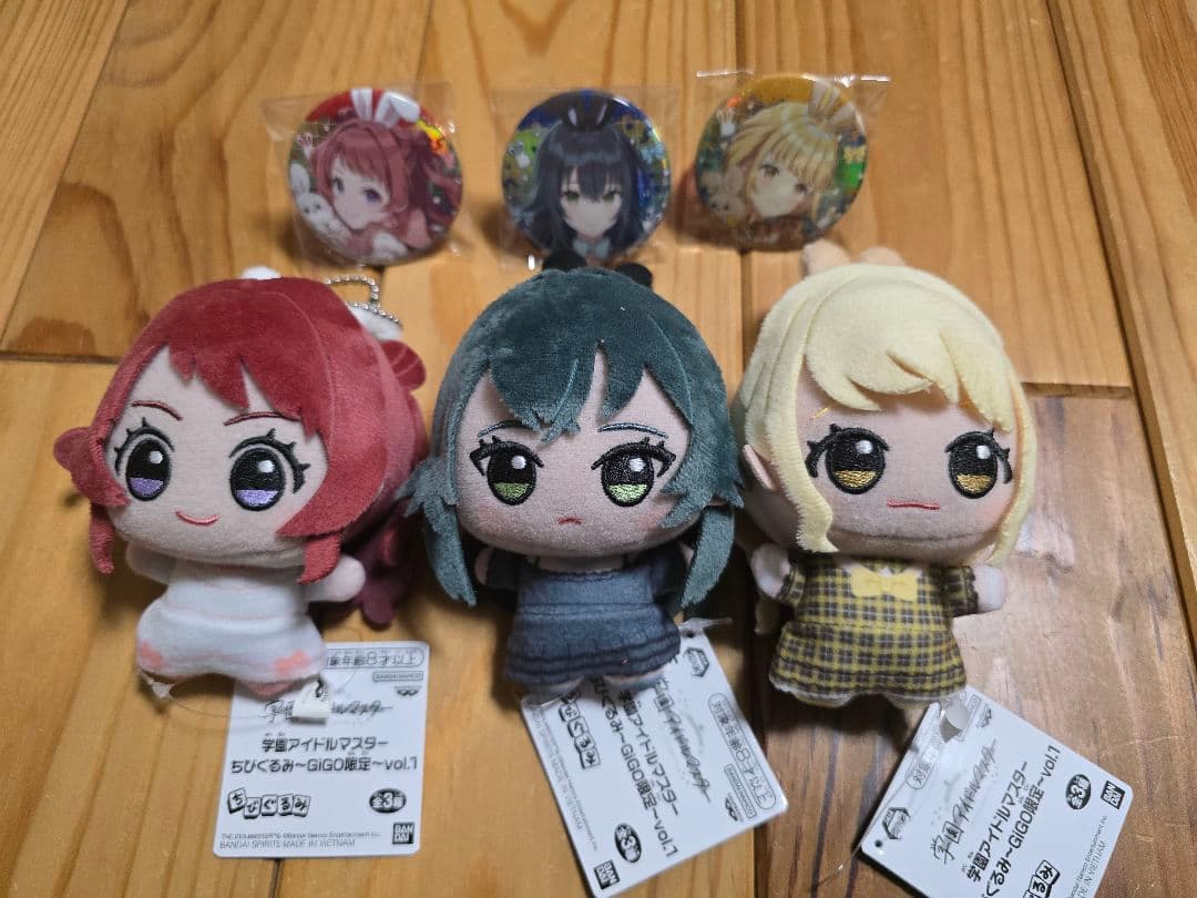 学園アイドルマスター ちびぐるみ 缶バッジ 学マス GiGO - メルカリ