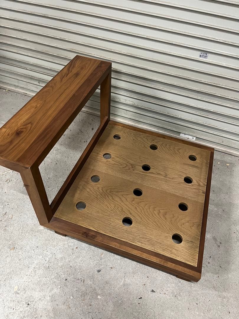 ☆マスターウォール 1人がけソファ ウォールナット オーダーメイド