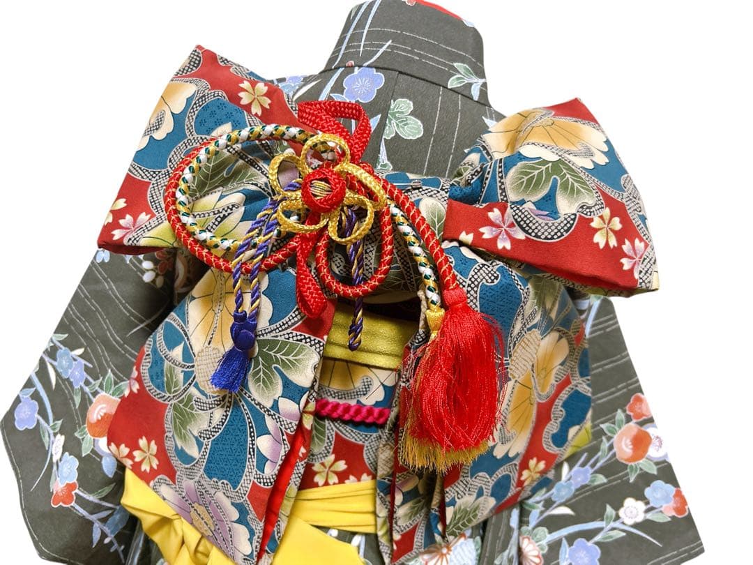 上品!!グレー系♡七五三　7歳　女の子　フルセット　一式