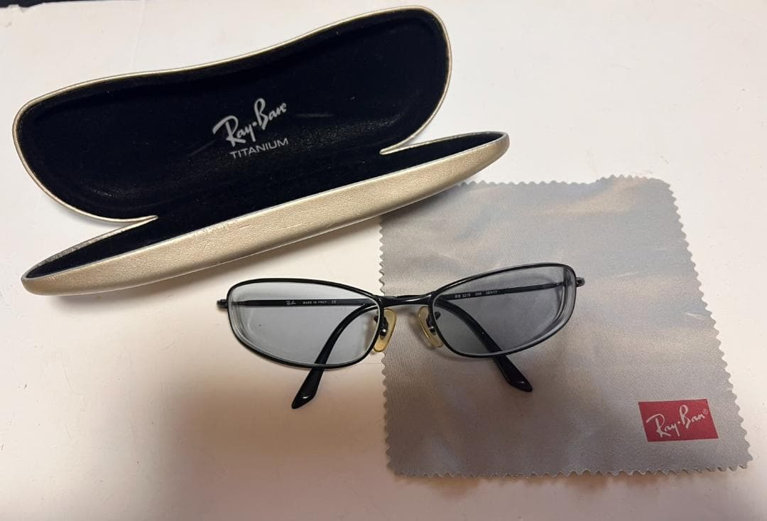 YOSHIKIさん愛用 Ray-Ban RB3216 006 59ロ17 度あり