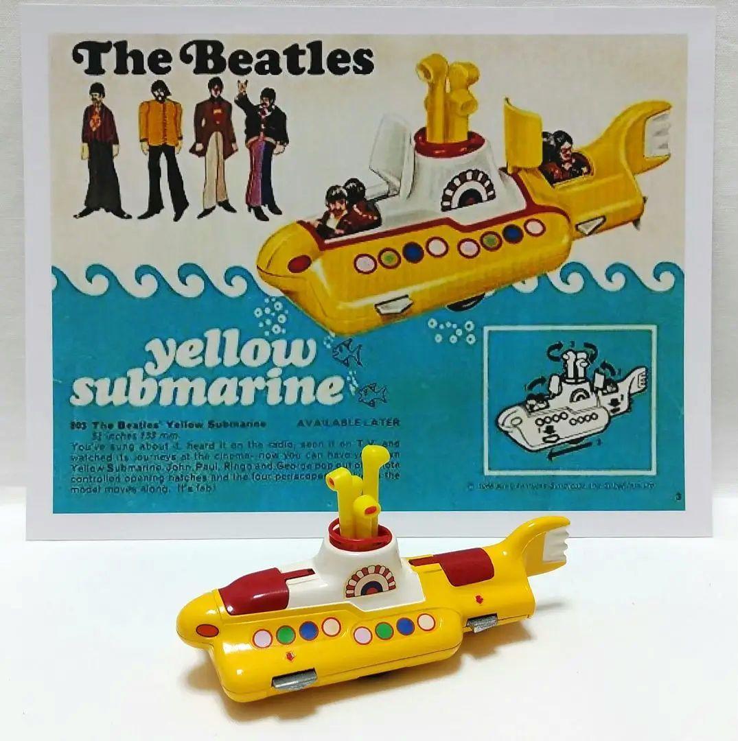 ビートルズ イエローサブマリン1968年♧CORGIコーギー初型オリジナル