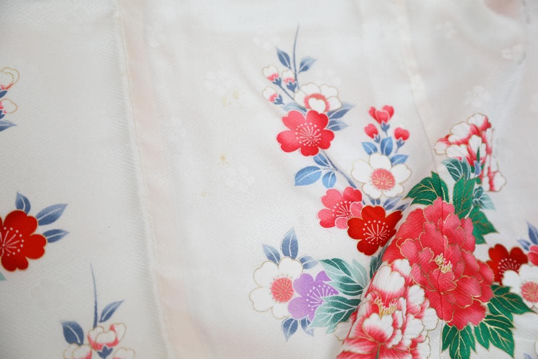 七五三　7歳　正絹　着物　セット　女の子 *b57