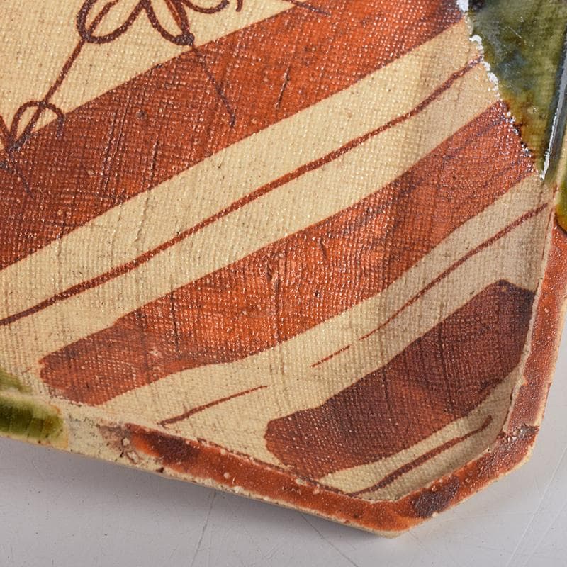 北大路魯山人作 星岡窯 織部焼 於里辺 小皿 五客 共箱 D R8587 - メルカリ