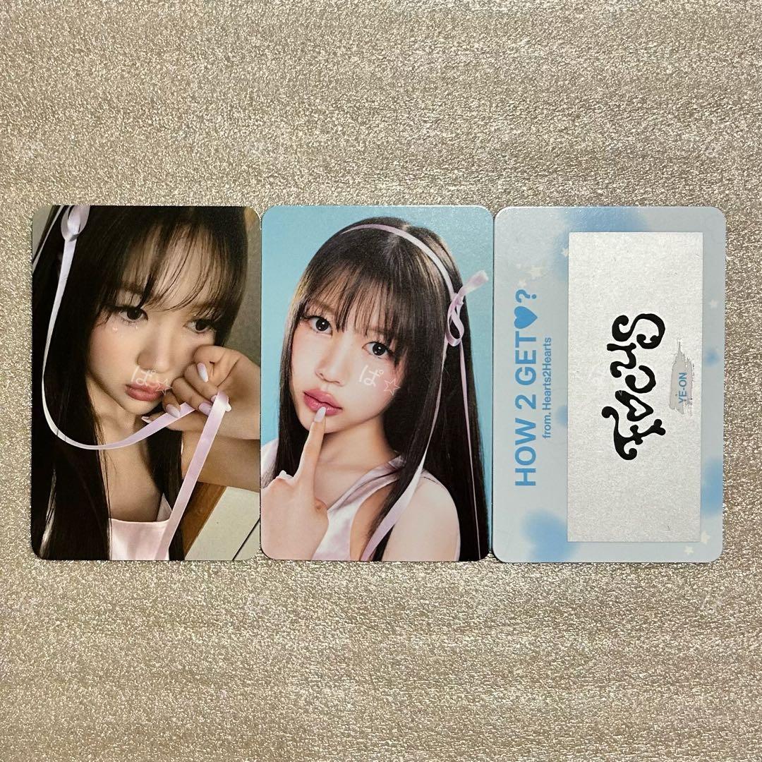 Hearts2Hearts FOCUS 5万ウォン ラントレ トレカ イェオン - メルカリ