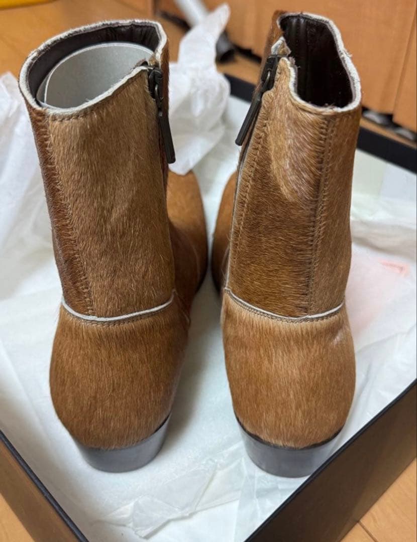 【清春】CHARMCULT × nil admirari コラボ ハラコブーツ