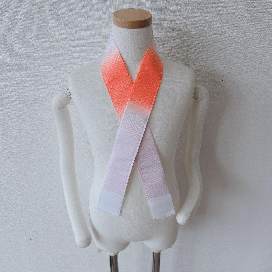 七五三　7歳女の子　フルセット　きもの　緑　比翼仕立　西陣別織　正絹　7288