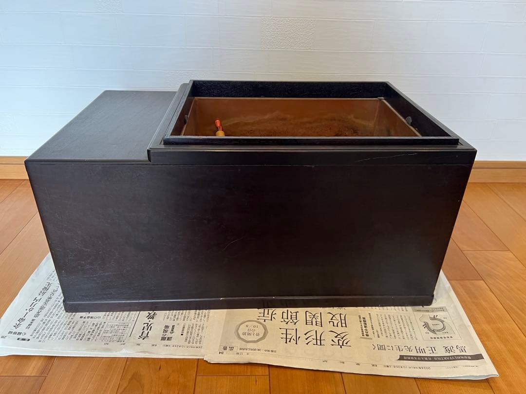 長火鉢 古民具 レトロ 箱火鉢 和家具 茶道具 囲炉裏　中古品 アンティーク