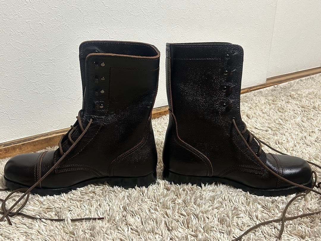 フジ製靴　半長靴　24.5cm