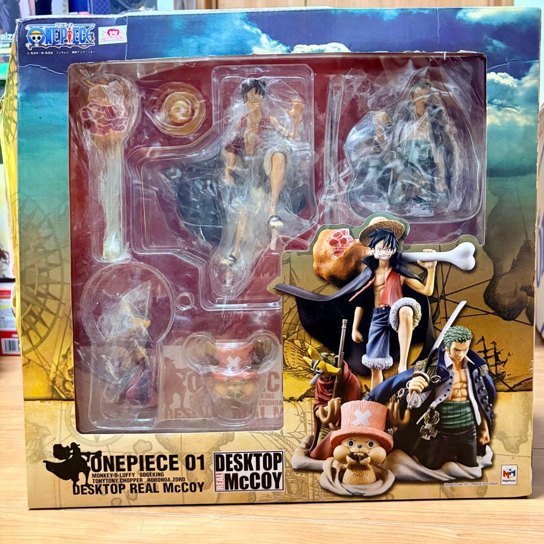 ワンピース01 DESKTOP REAL McCOY フィギュアセット - メルカリ